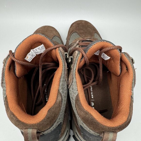 Timberland Mt Maddsen Mid Hiker Brown Leather Boots Mens Sz 10 main image 4